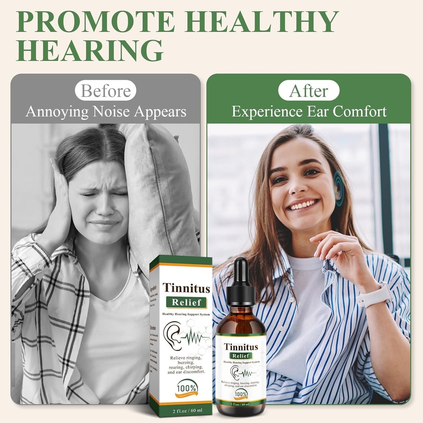 Tinnitus Relief Drops (کان کے تمام مسائل کا حل)